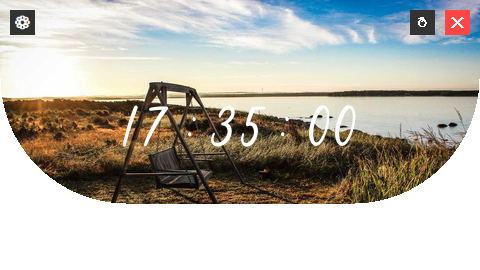 SecClock Custom Background