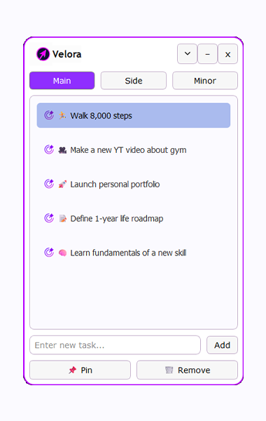 Velora Task Management